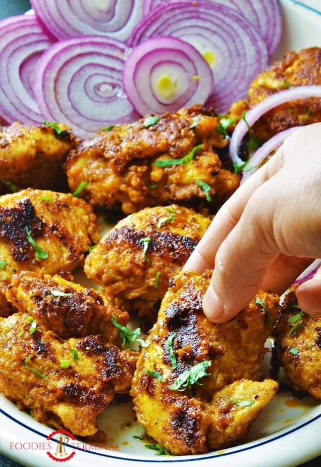 CHICKEN ACHARI BOTI CHICKEN ACHARI BOTI