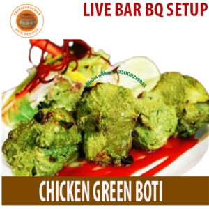 CHICKEN GREEN BOTI